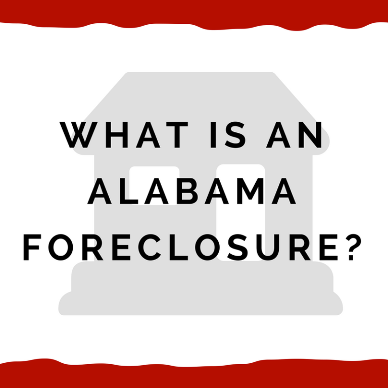 What is foreclosure in AlabamaDiscover beforeduringafter of foreclosure